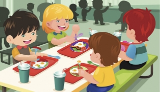 Les menus  pour la rentr&eacute;e des vacances de p&acirc;ques sont disponibles !