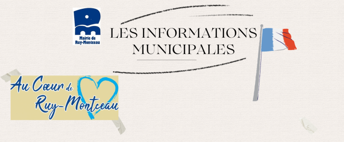 Les informations municipales