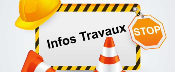 Infos travaux route barr&eacute;e quartier de la Chapelle
